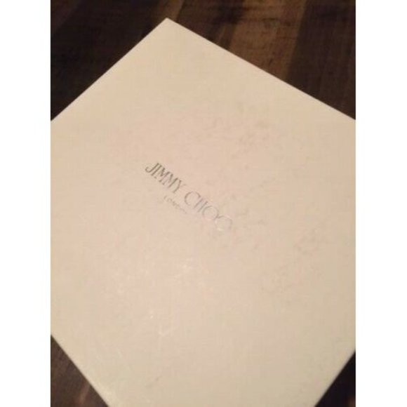 NEW JIMMY CHOO STILETTO GALEN BOOTS TAUPE LEATHER SIZE 40.5 / 10.5 - Picture 7 of 7